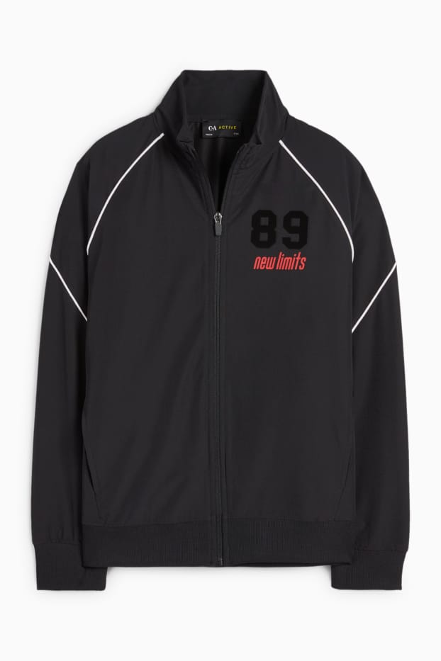 Children Boys - Zip-through sweatshirt - black