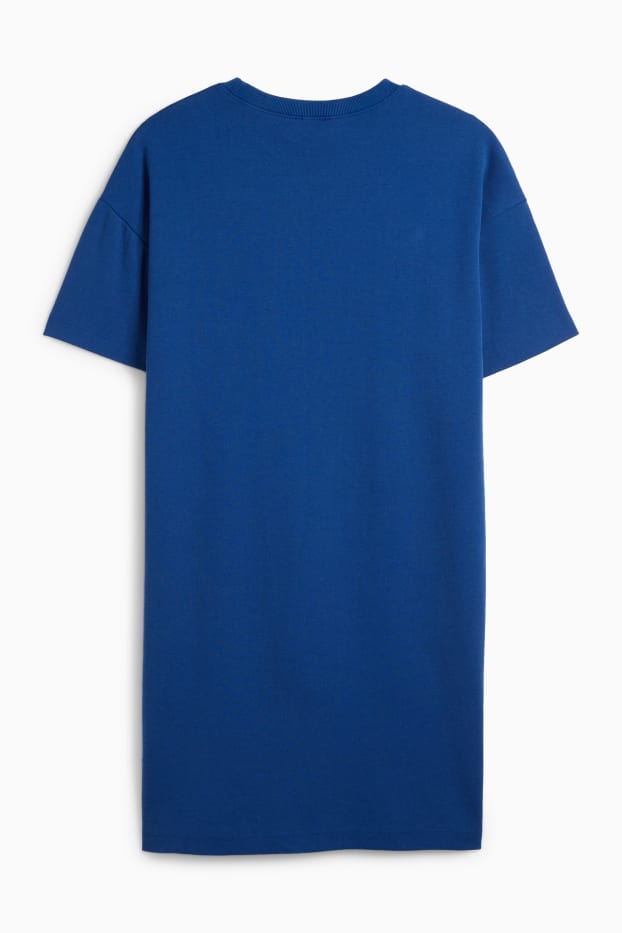 Femei - Rochie-tricou - albastru