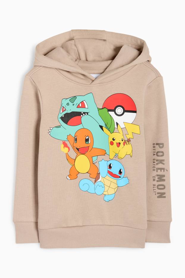 Copii - Băieți - Pokémon - hanorac - bej