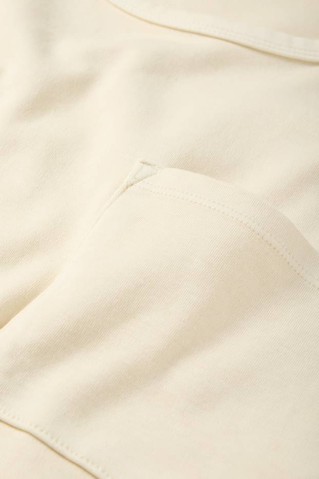 Femei - Tricou - relaxed fit - bej deschis