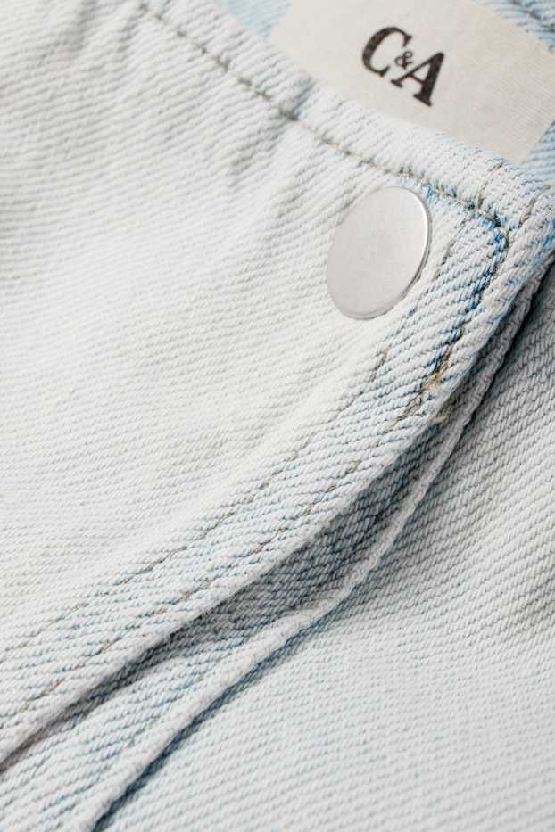 Femei - Fustă-pantalon de blugi - denim-albastru deschis