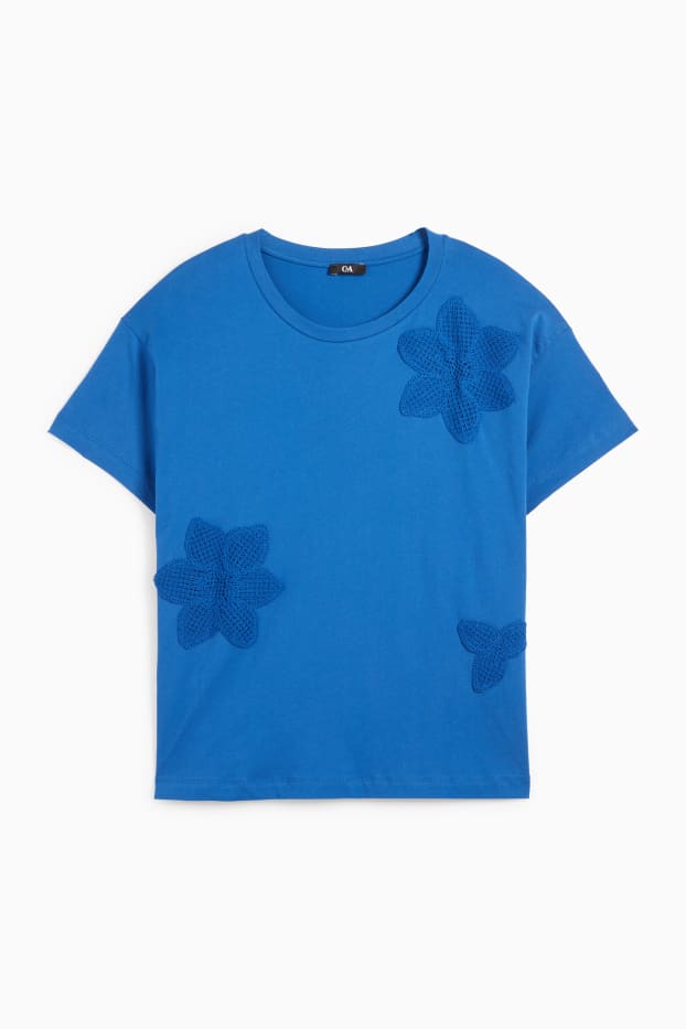 Femei - Tricou - regular fit - albastru