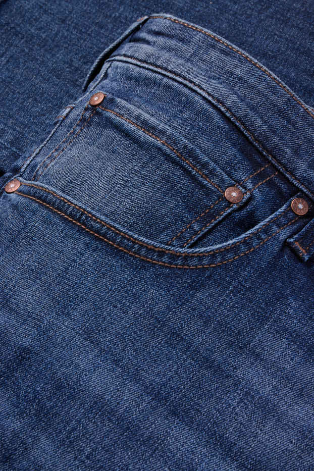 Bărbați - Straight jeans - LYCRA® - denim-albastru închis