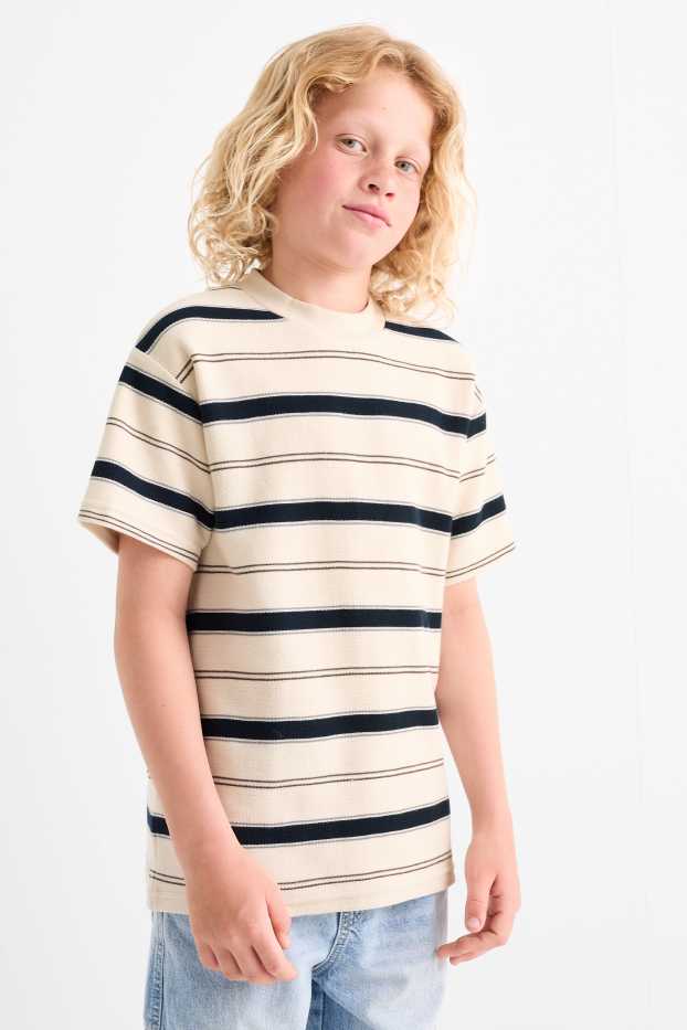 Copii - Băieți - Multipack 2 buc. - tricou cu mânecă scurtă - albastru închis