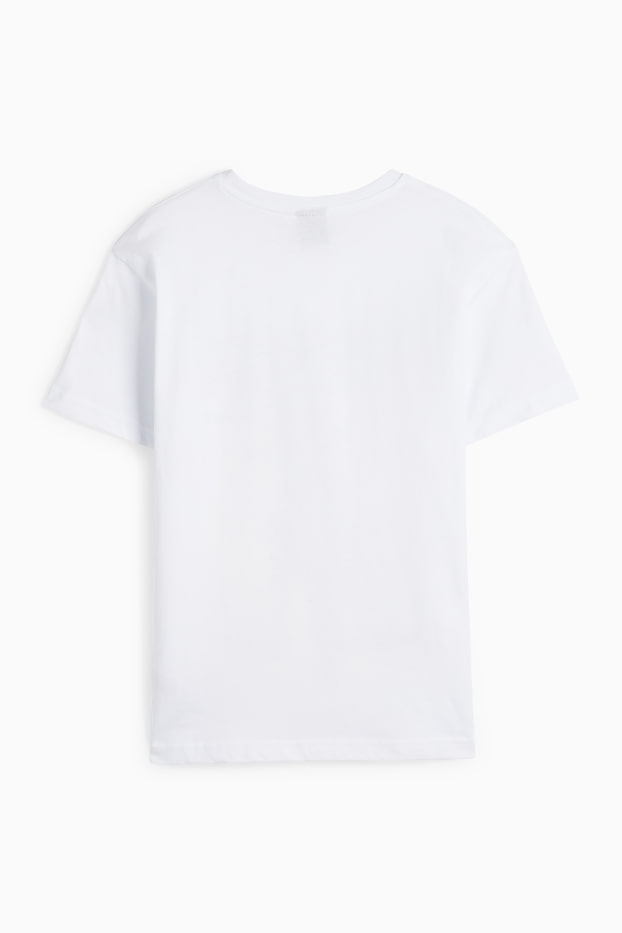 Copii - Băieți - Nirvana - tricou cu mânecă scurtă - alb