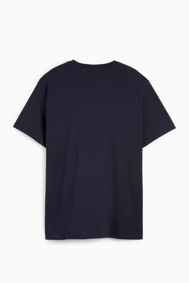 Bărbați - Tricou - regular fit - albastru închis