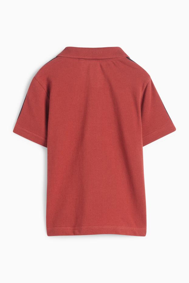Copii - Băieți - Tricou polo - vișiniu
