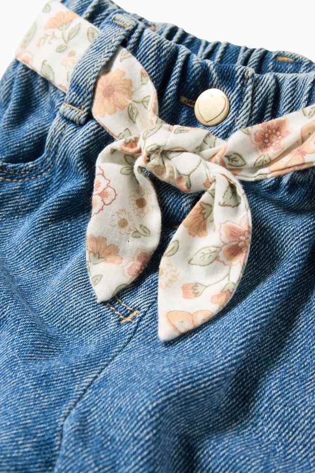 Bebeluși - fete - Jeans bebeluși - denim-albastru