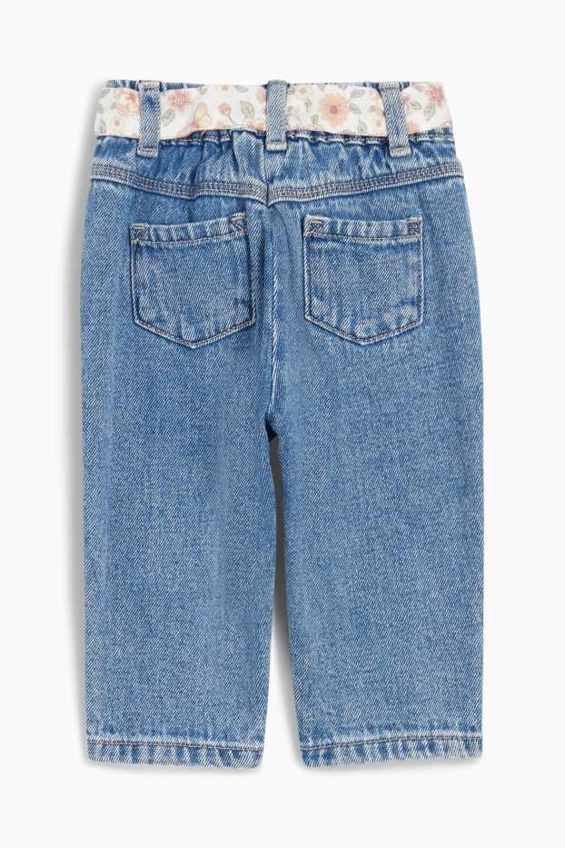 Bebeluși - fete - Jeans bebeluși - denim-albastru