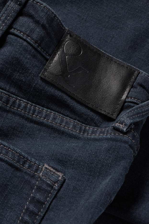 Bărbați - Straight jeans - LYCRA® - denim-albastru închis
