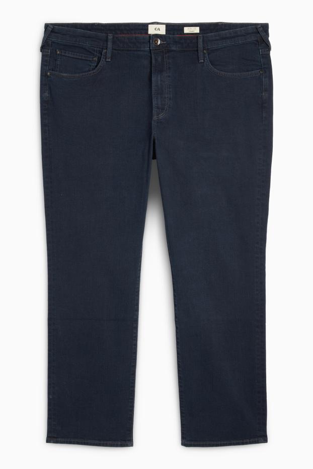 Bărbați - Straight jeans - LYCRA® - denim-albastru închis