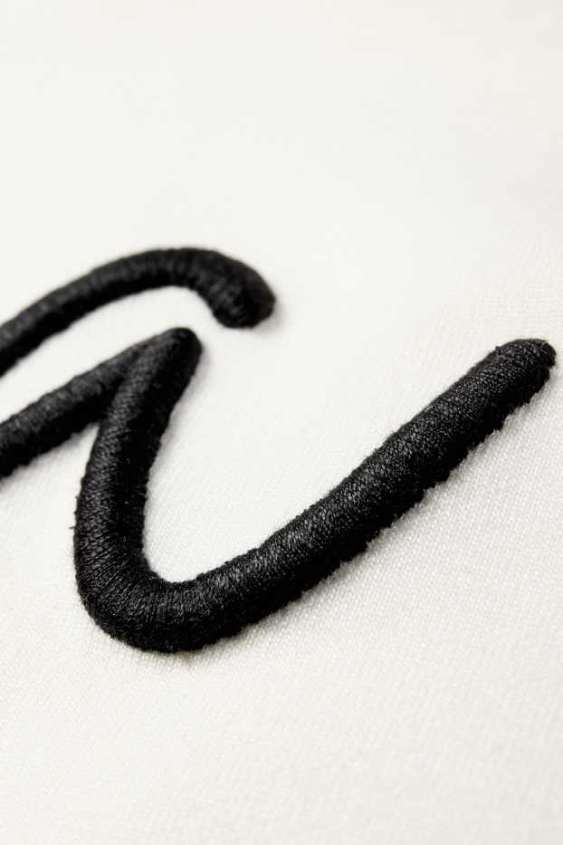 Dámské - Tričko - relaxed fit - bílá