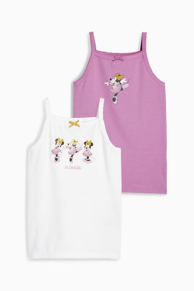 Copii - Fete - Multipack 2 buc. - Minnie Mouse - maiou - violet deschis