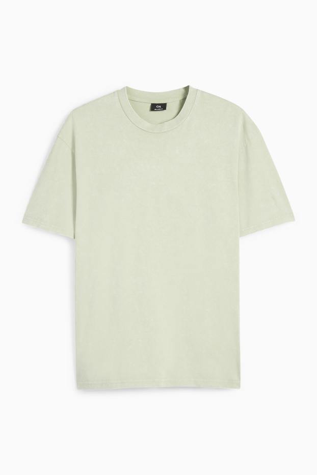 Bărbați - Tricou - relaxed fit - verde mentă