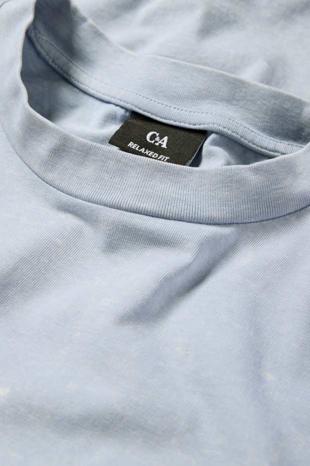 Bărbați - Tricou - relaxed fit - albastru deschis