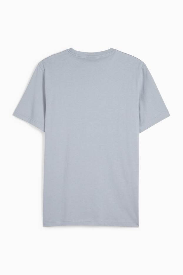 Herren - T-Shirt - Regular Fit - blau