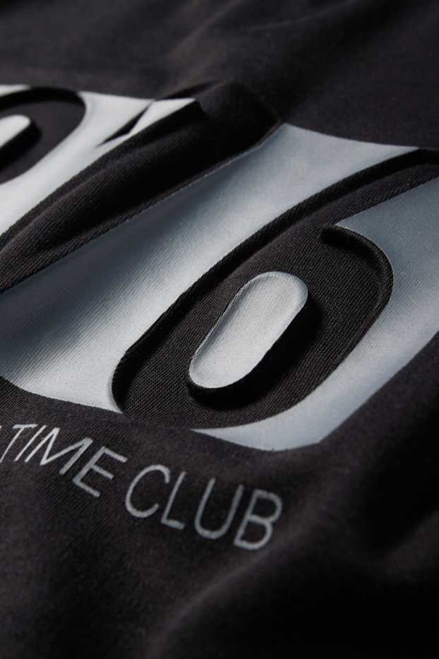 Bărbați - Tricou - relaxed fit - negru