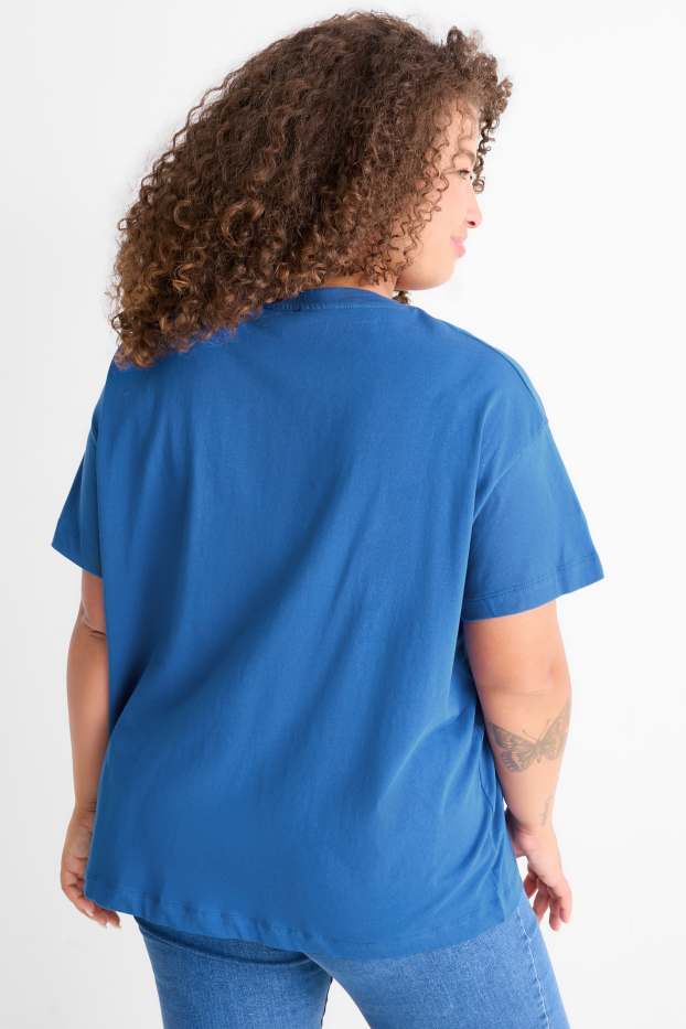 Femei - Tricou - regular fit - albastru