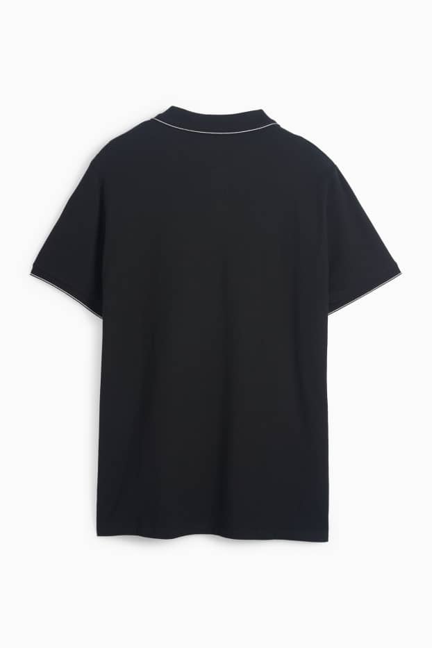 Bărbați - Tricou polo - negru