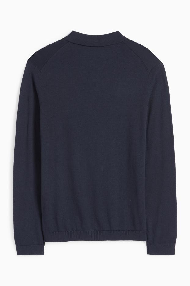 Children Boys - Jumper - dark blue