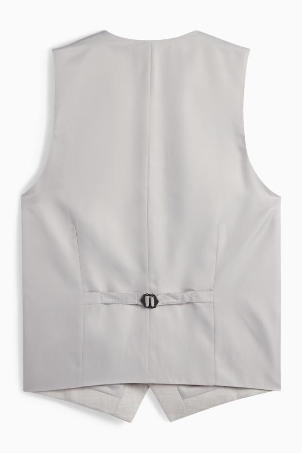 Bărbați - Vestă modulară - regular fit - Flex - gri deschis