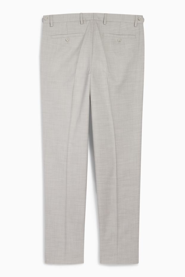 Bărbați - Pantaloni modulari - regular fit - Flex - gri deschis