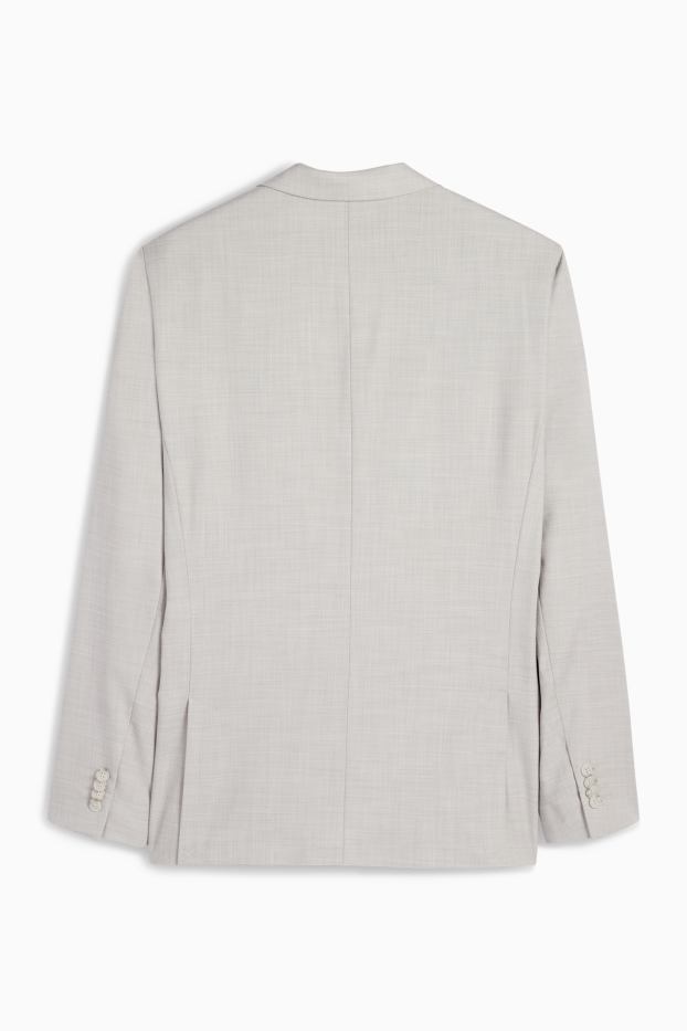 Bărbați - Sacou modular - regular fit - Flex - gri deschis