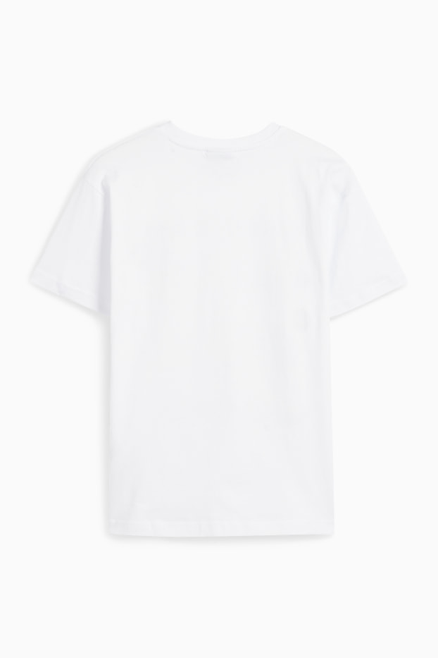 Copii - Băieți - Pokémon - tricou cu mânecă scurtă - alb