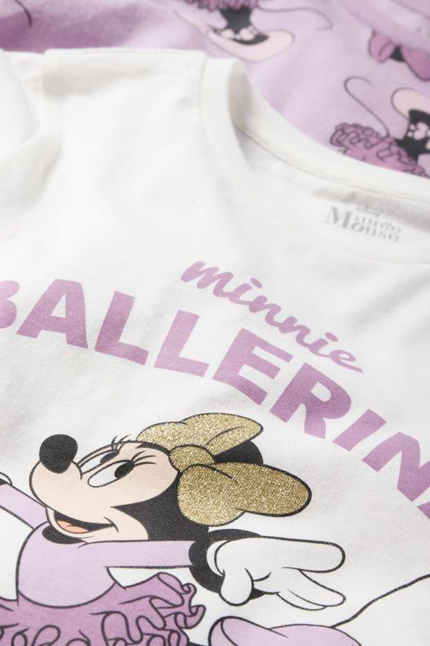 Copii - Fete - Multipack 2 buc. - Minnie Mouse - pijama - 4 piese - violet