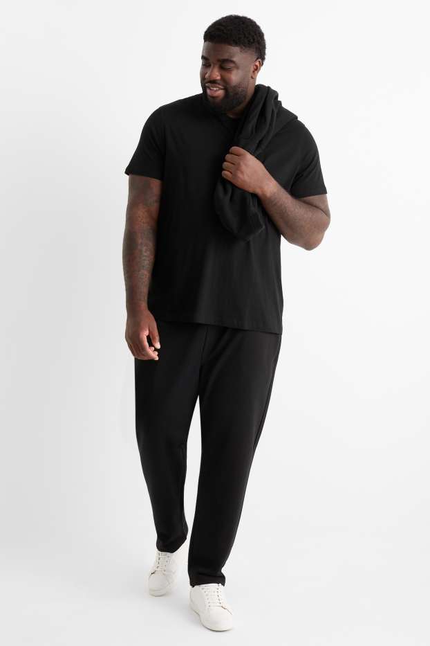 Bărbați - Pantaloni de trening - negru
