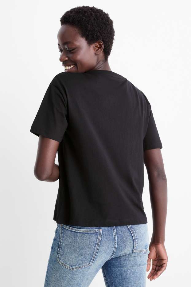 Femei - Tricou - regular fit - negru
