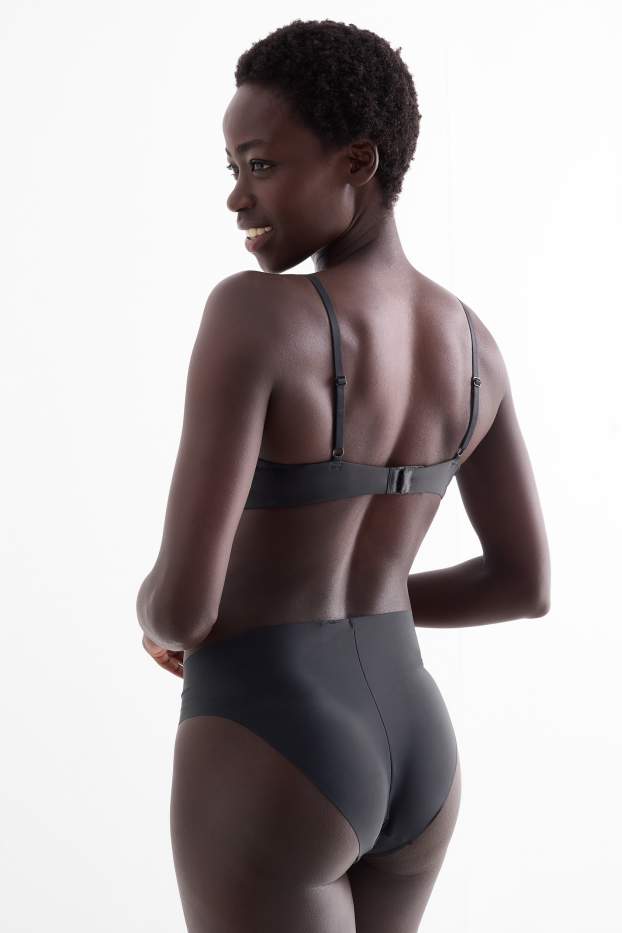Damen - Multipack 2er - Invisible Slip - schwarz