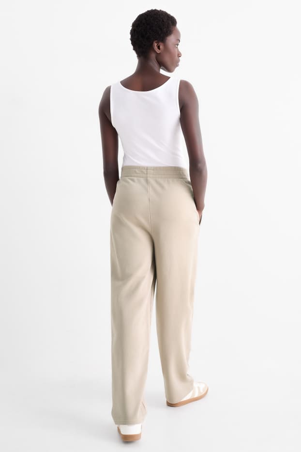 Femei - Pantaloni de trening - bej