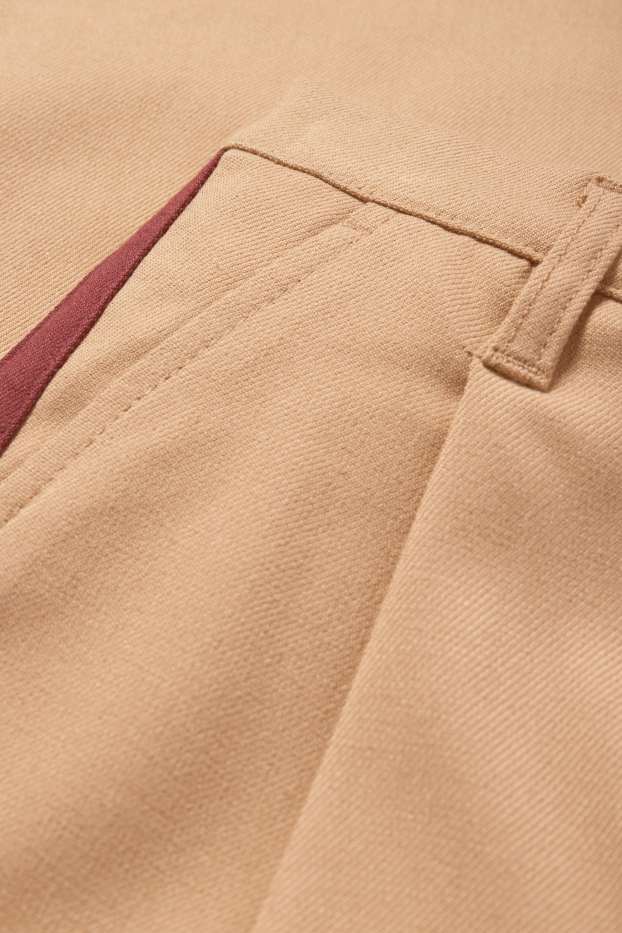 Copii - Fete - Pantaloni de stofă - maro deschis