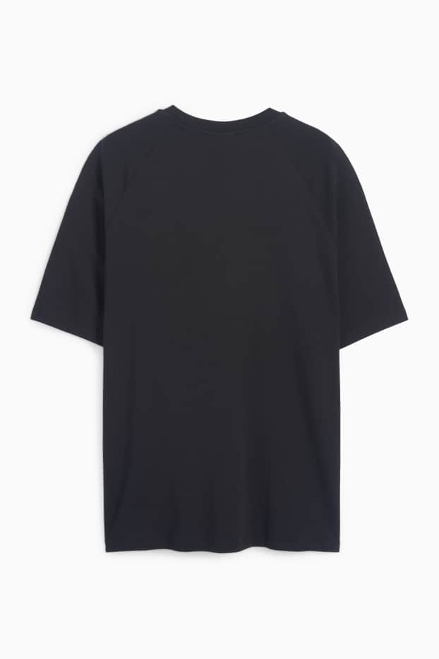 Bărbați - Tricou - relaxed fit - negru