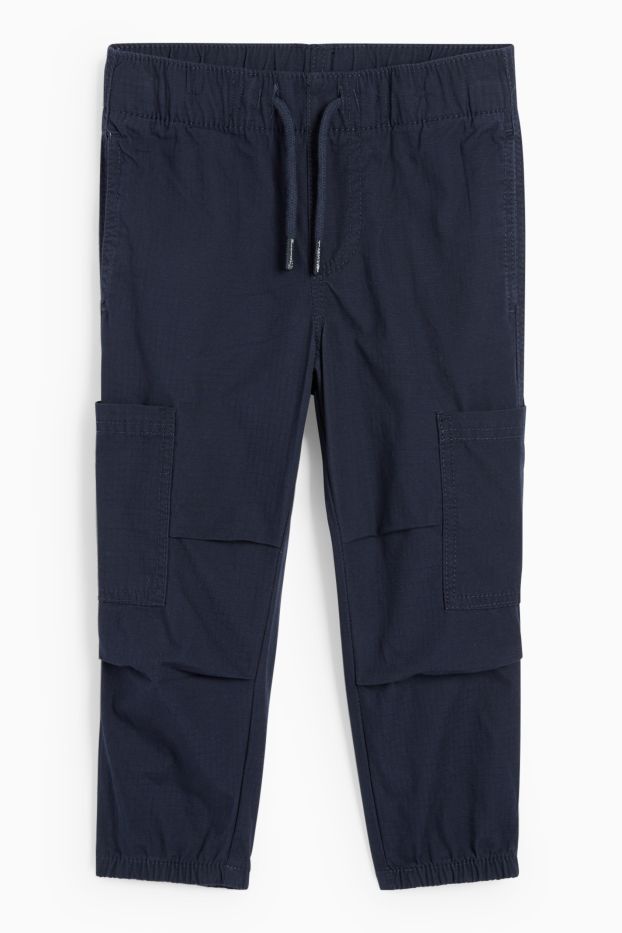 Kinderen: jongens - Pantalon - donkerblauw