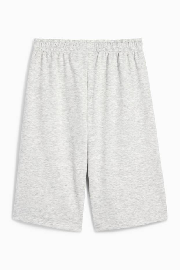 Copii - Fete - Sacramento - pantaloni scurți de trening - gri deschis melanj