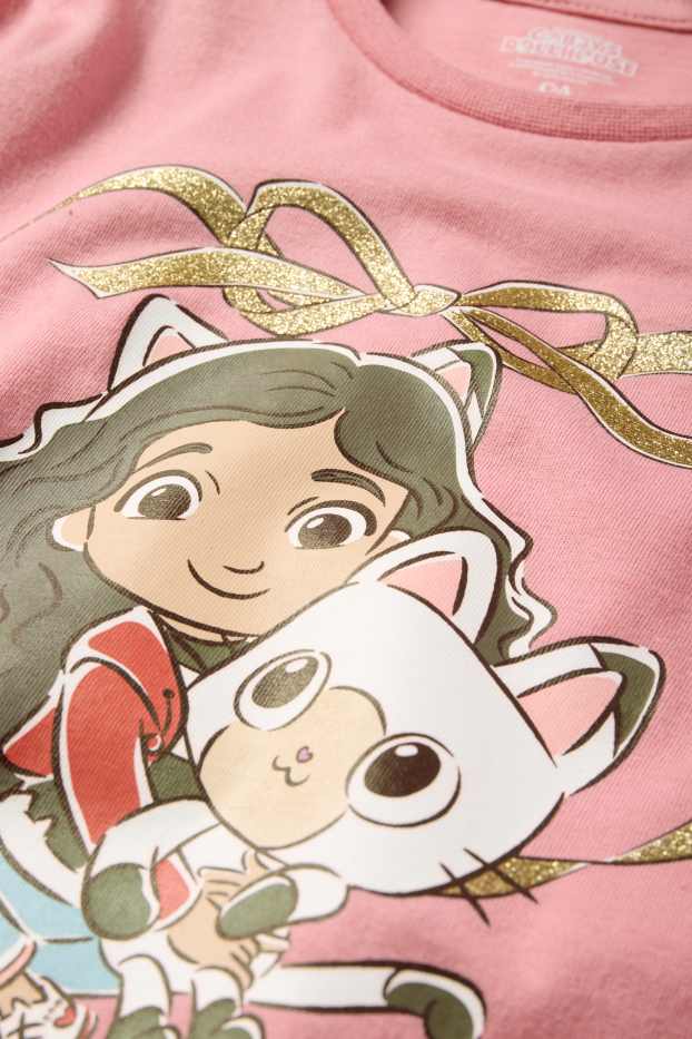 Copii - Fete - Casa de păpuși a lui Gabby - pijama - 2 piese - roz