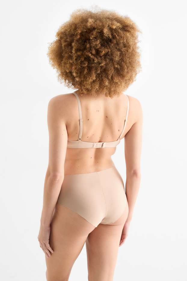 Damen - Multipack 2er - Invisible Slip - beige