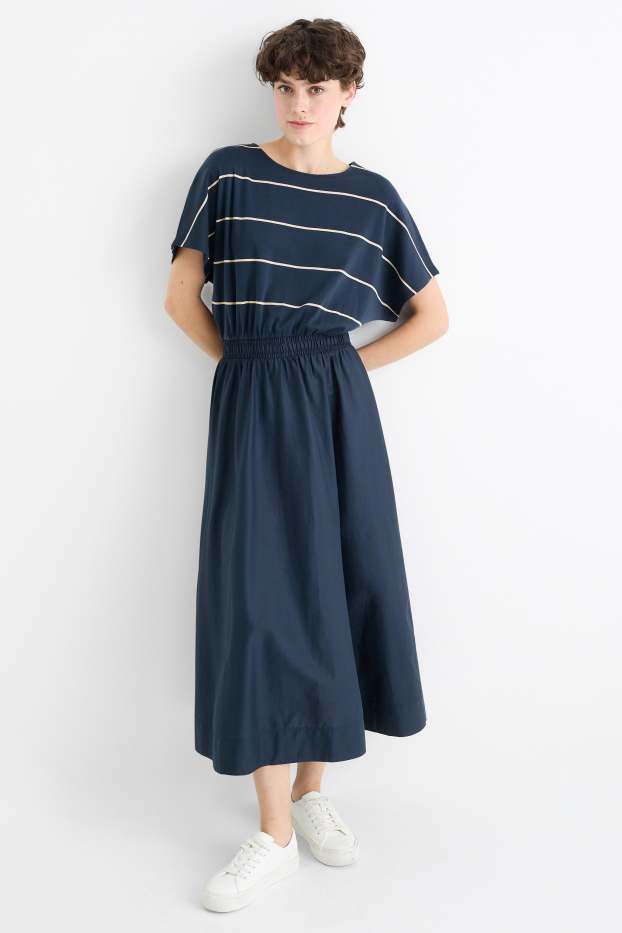 Femei - Rochie fit & flare - albastru închis