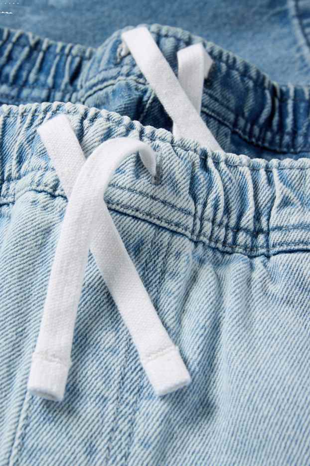 Copii - Băieți - Multipack 2 perechi - loose fit jeans - denim-albastru deschis