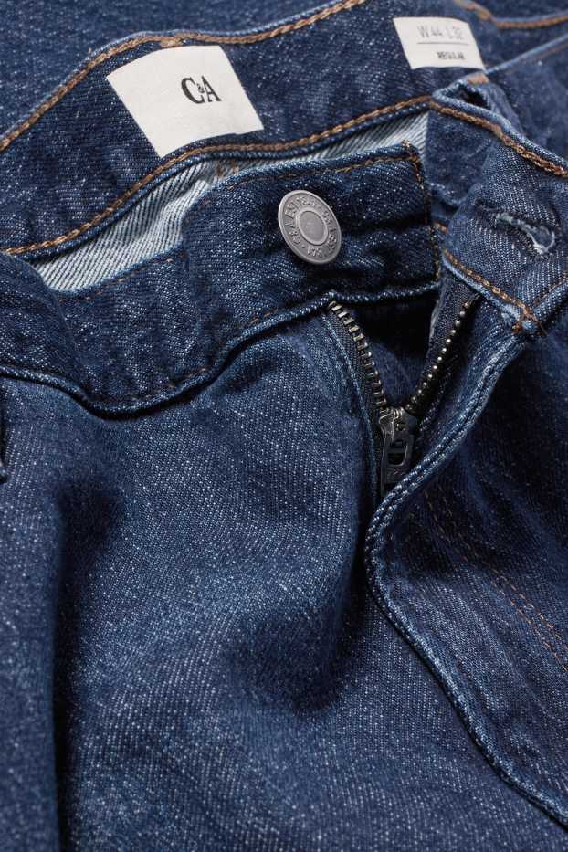 Bărbați - Regular jeans - LYCRA® - denim-albastru închis