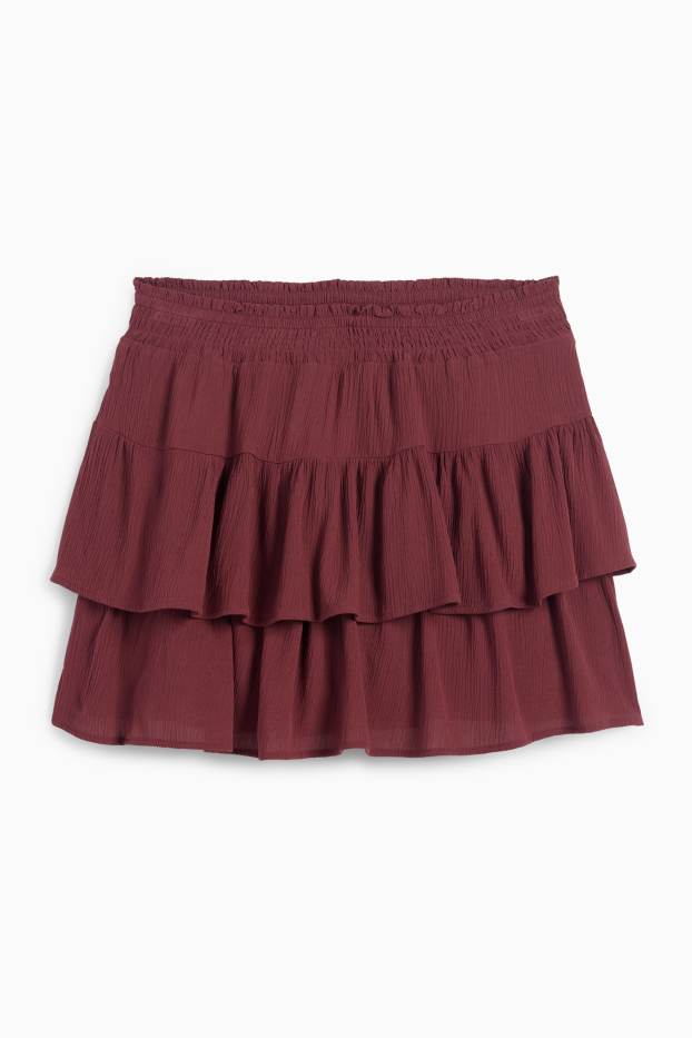 Women - Skort - bordeaux
