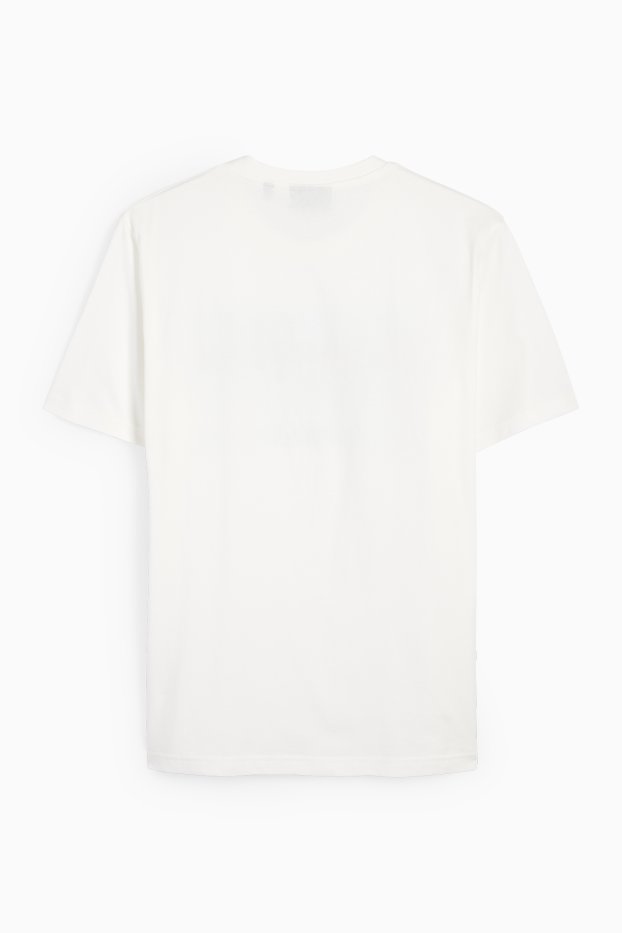 Bărbați - Tricou - regular fit - alb