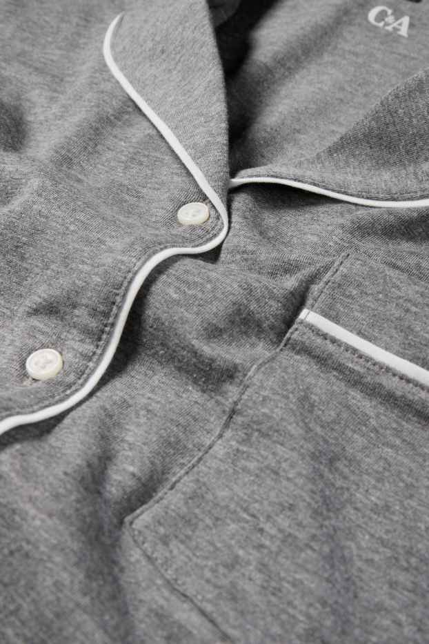 Women - Pyjamas - gray-melange
