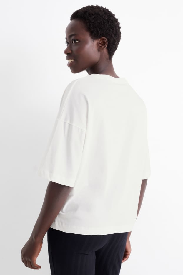 Femei - Tricou - relaxed fit - Rachel Ruysch - alb