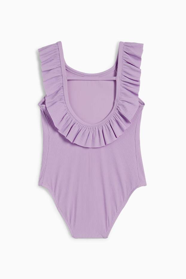 Copii - Fete - Costum de baie - LYCRA® XTRA LIFE™ - reiat - violet deschis