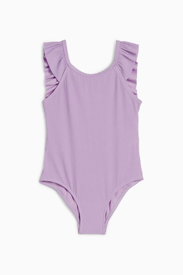 Copii - Fete - Costum de baie - LYCRA® XTRA LIFE™ - reiat - violet deschis
