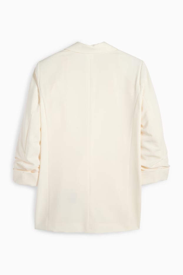 Femei - Blazer - relaxed fit - alb-crem