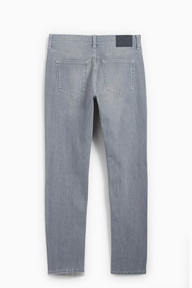 Bărbați - Slim jeans - LYCRA® - denim-gri deschis
